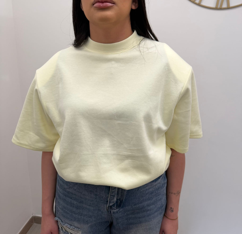 T-shirt Spalline Over