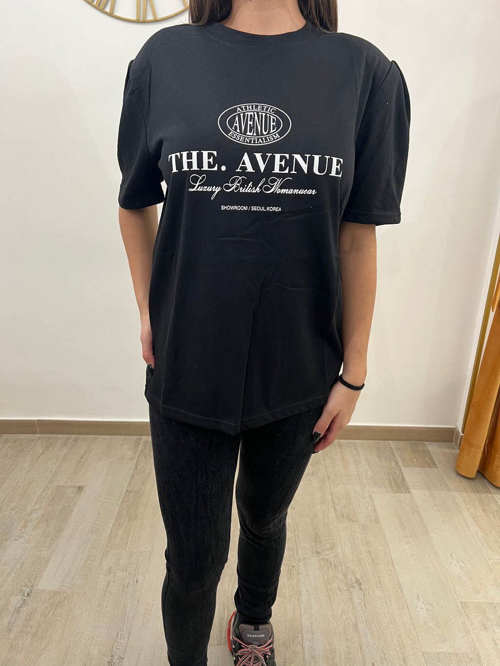 T-shirt spalline