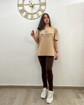 T-shirt spalline