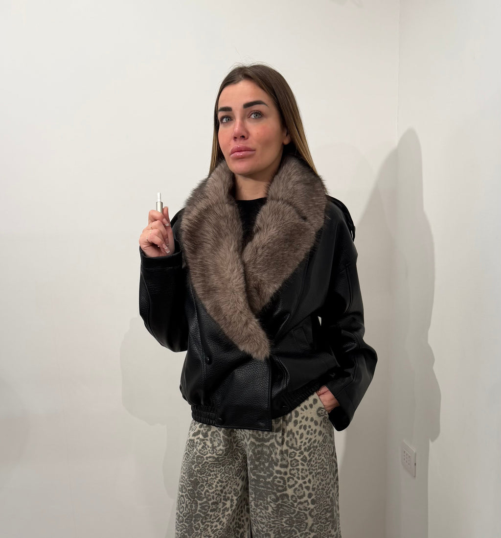 Bomber in Pelle