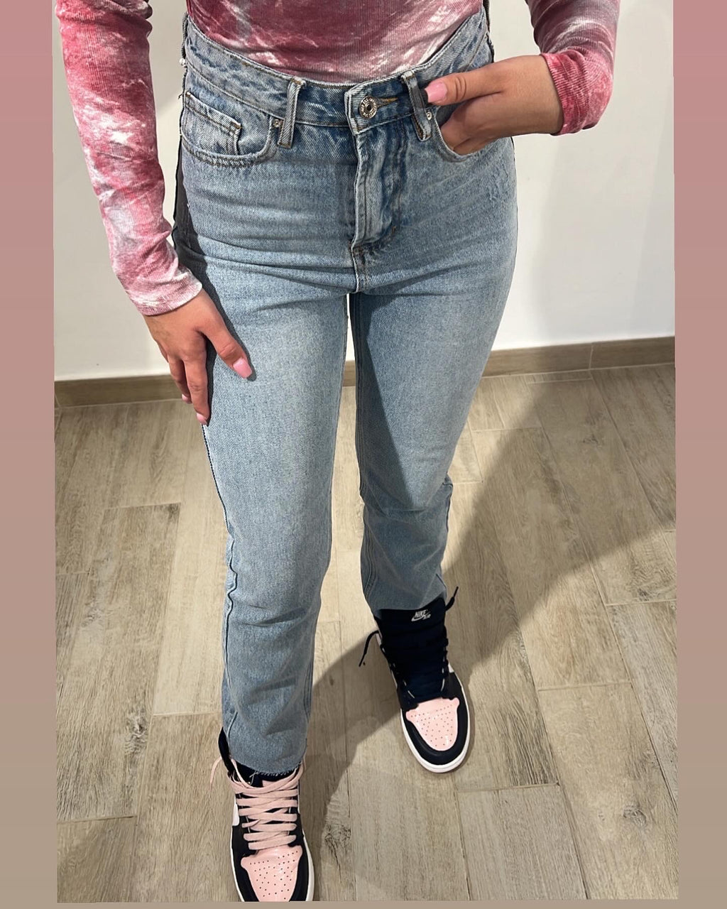Jeans lavaggio chiaro