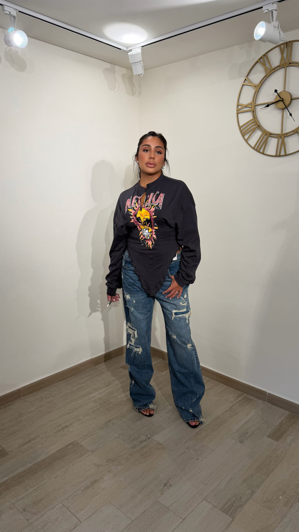 Jeans Strappi