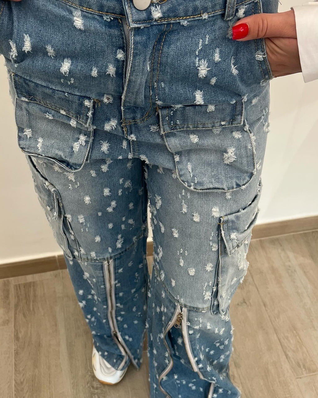 Jeans zip