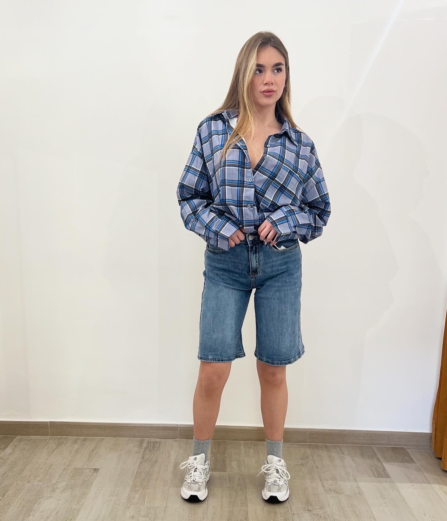 Denim Bermuda