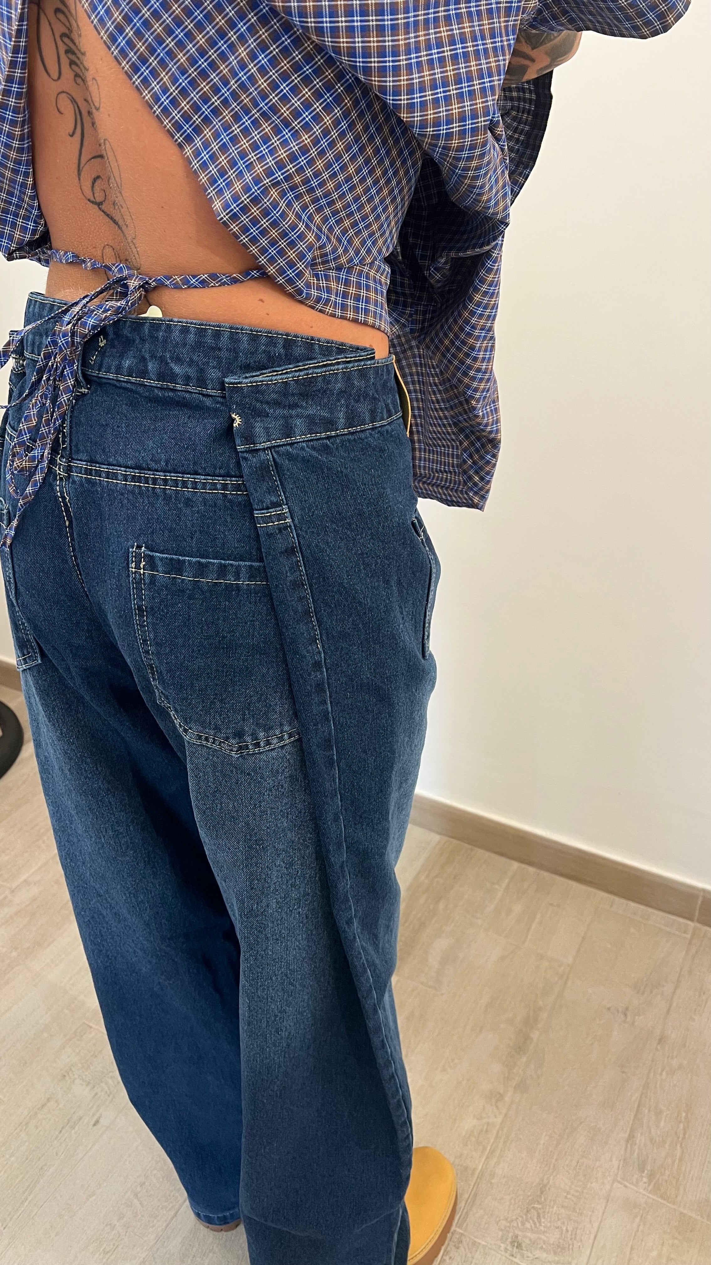 Jeans Double Bottone