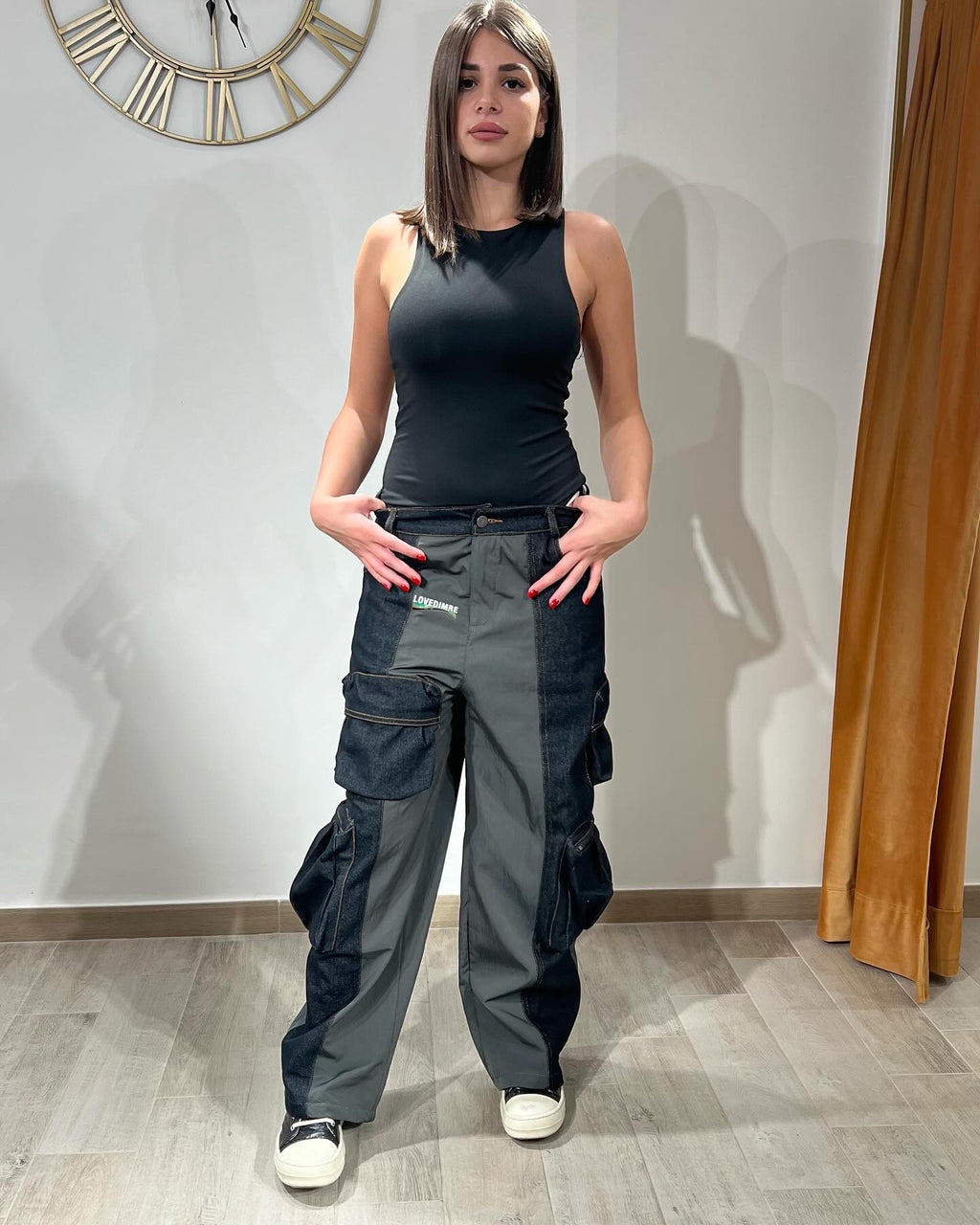 Cargo jeans parachute