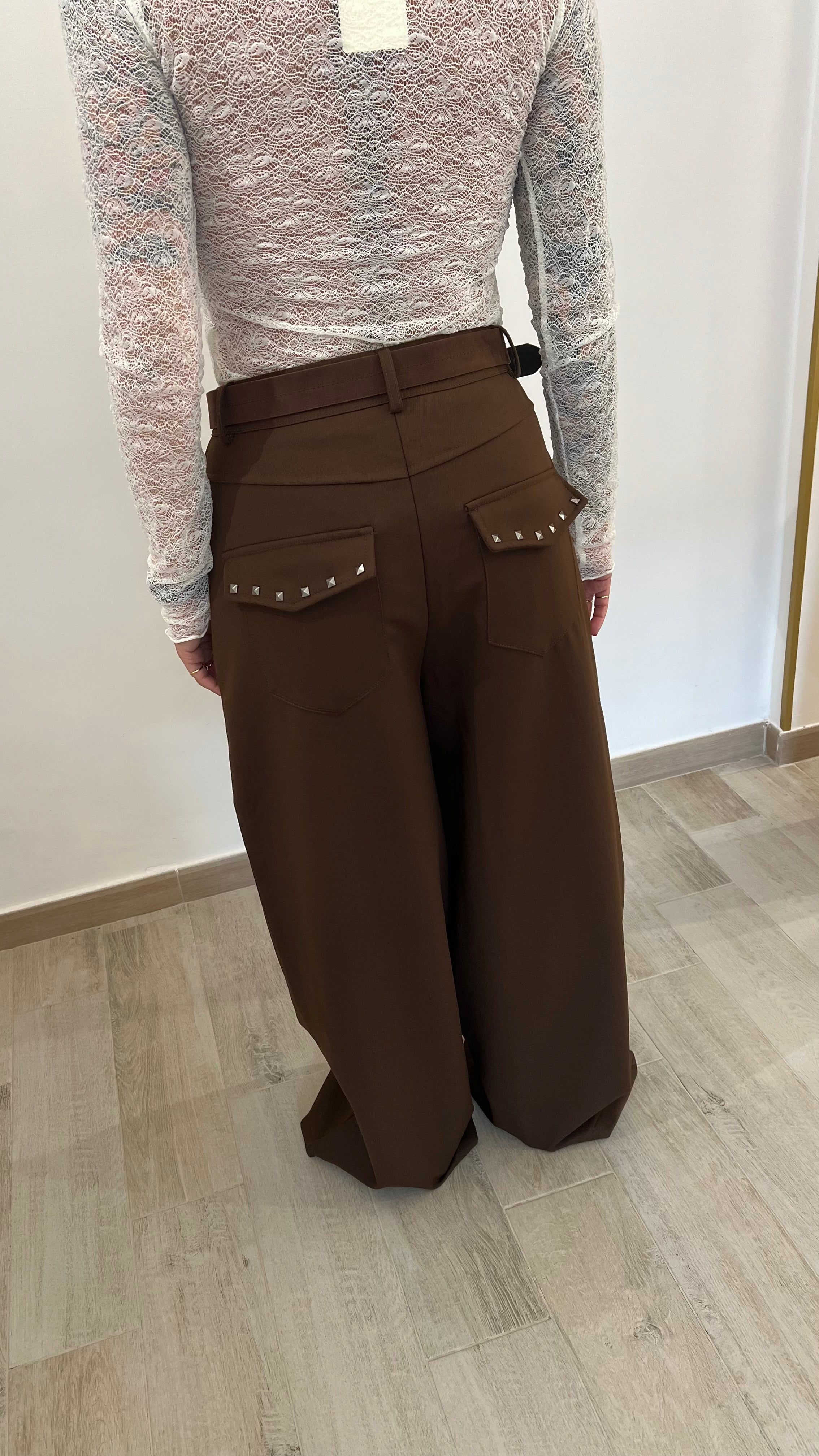 Pantalone Con Foulard