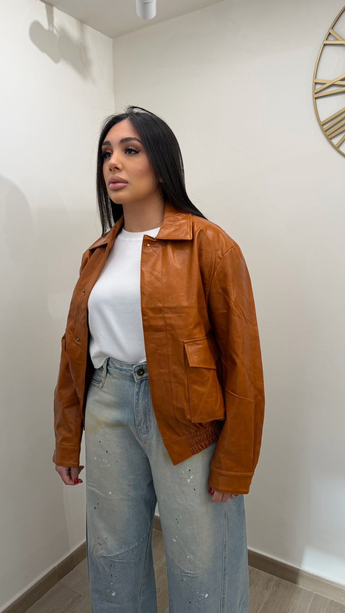 Giubbino Color Camel