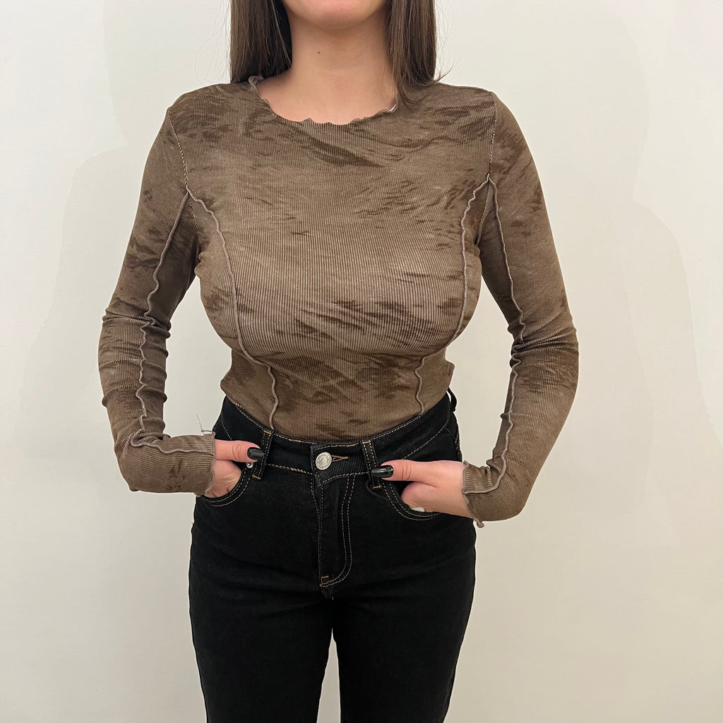 Maglia a costina