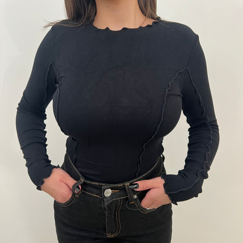 Maglia a costina