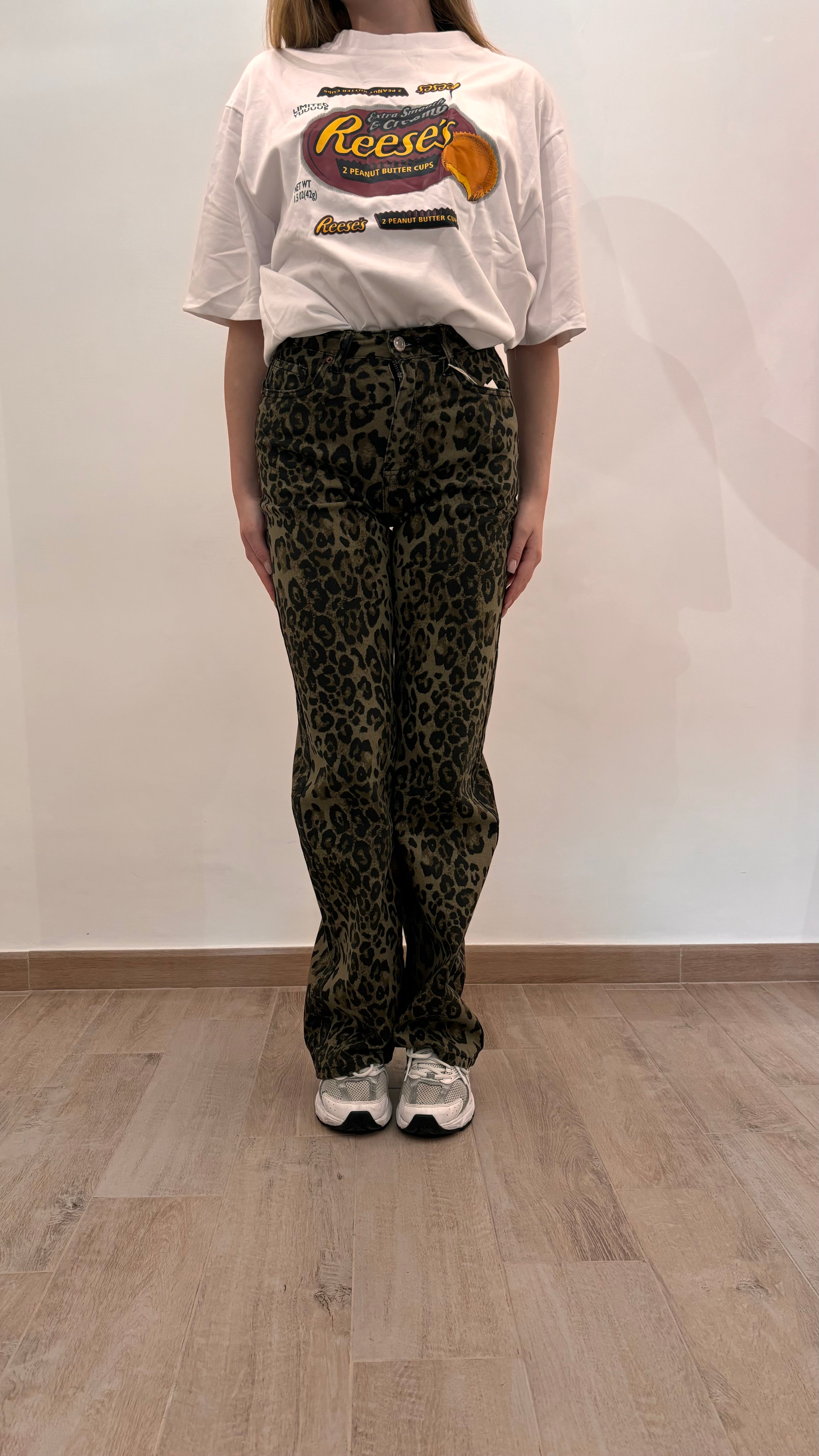 Jeans Animalier Elastico