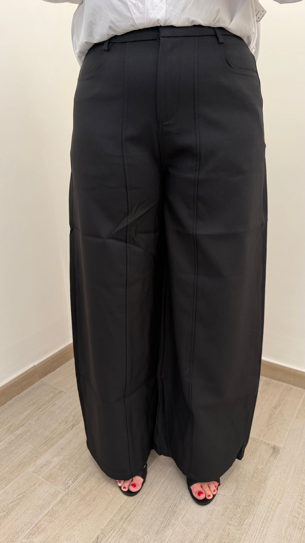 Pantalone Balloon Nero