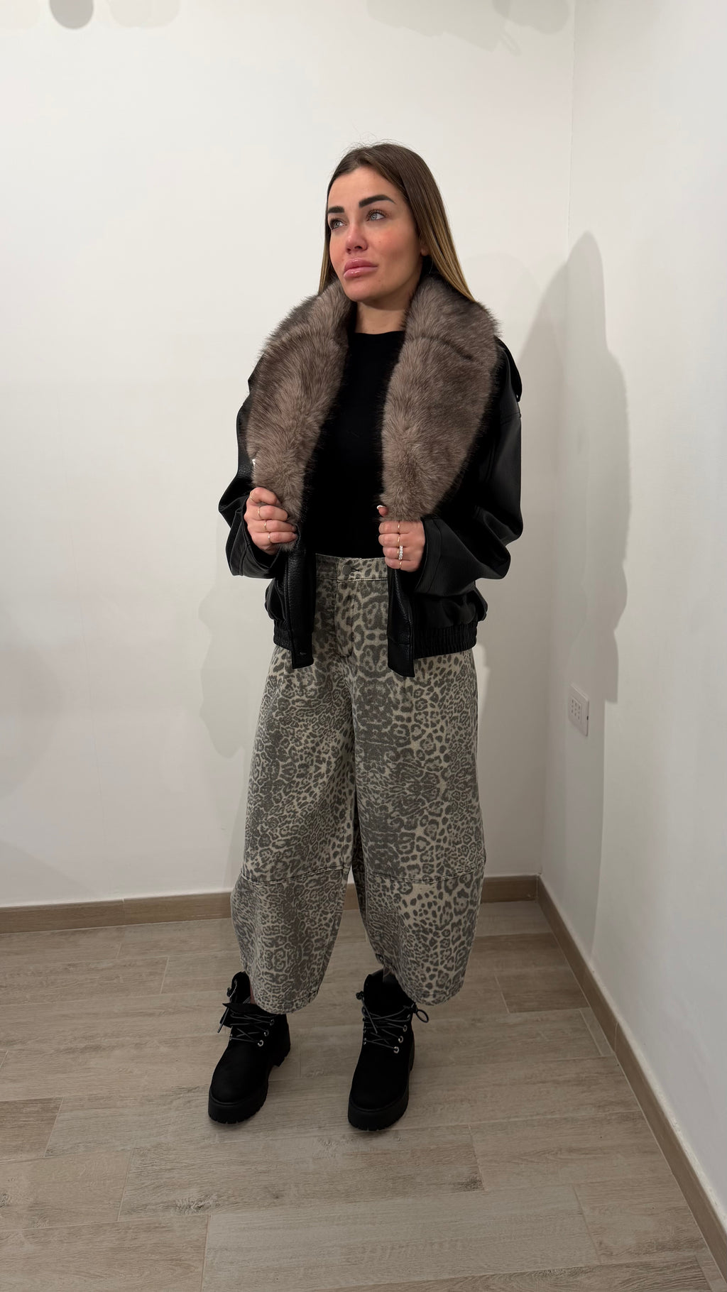 Bomber in Pelle