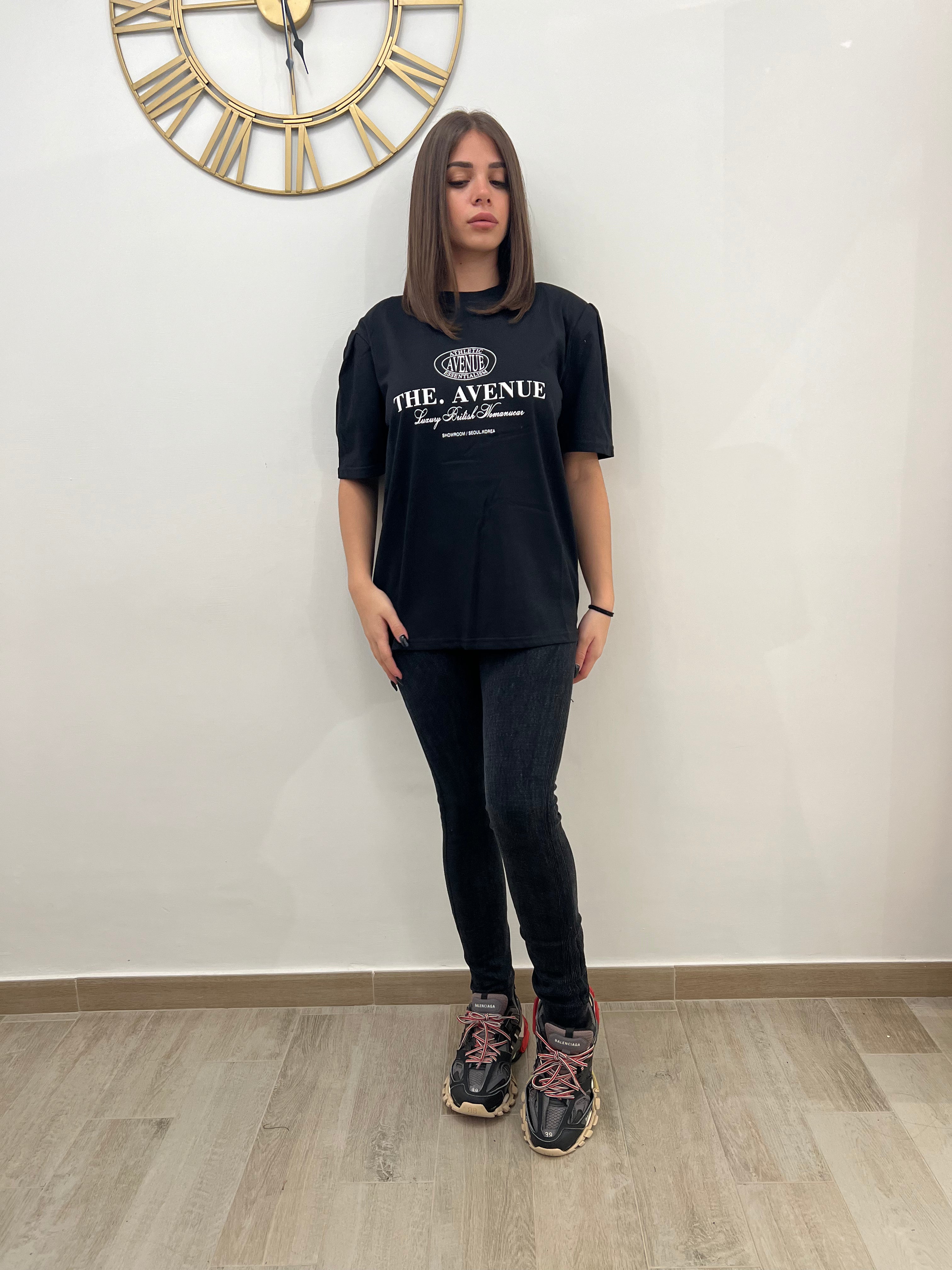 T-shirt spalline