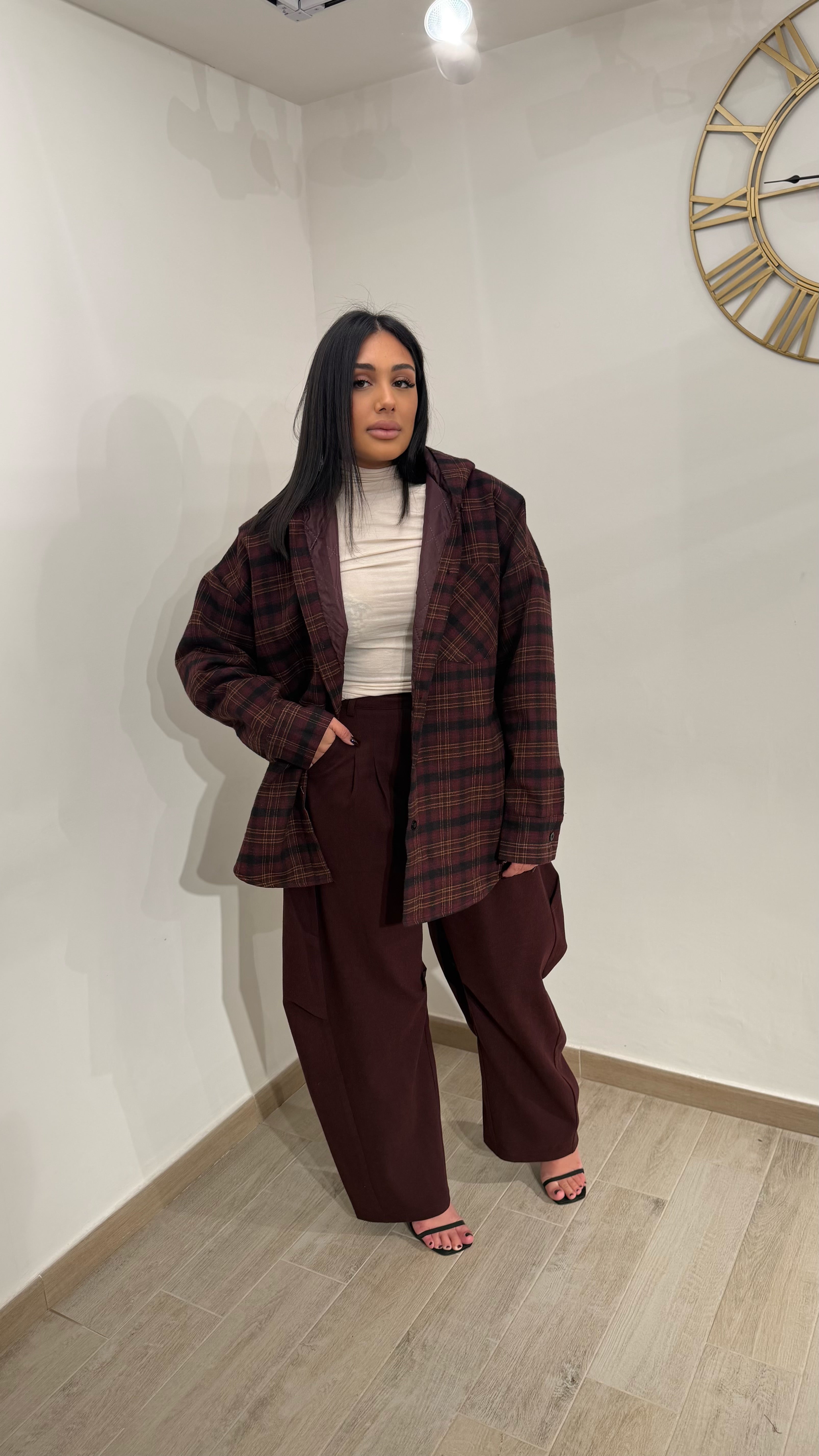 Pantalone Balloon Lana