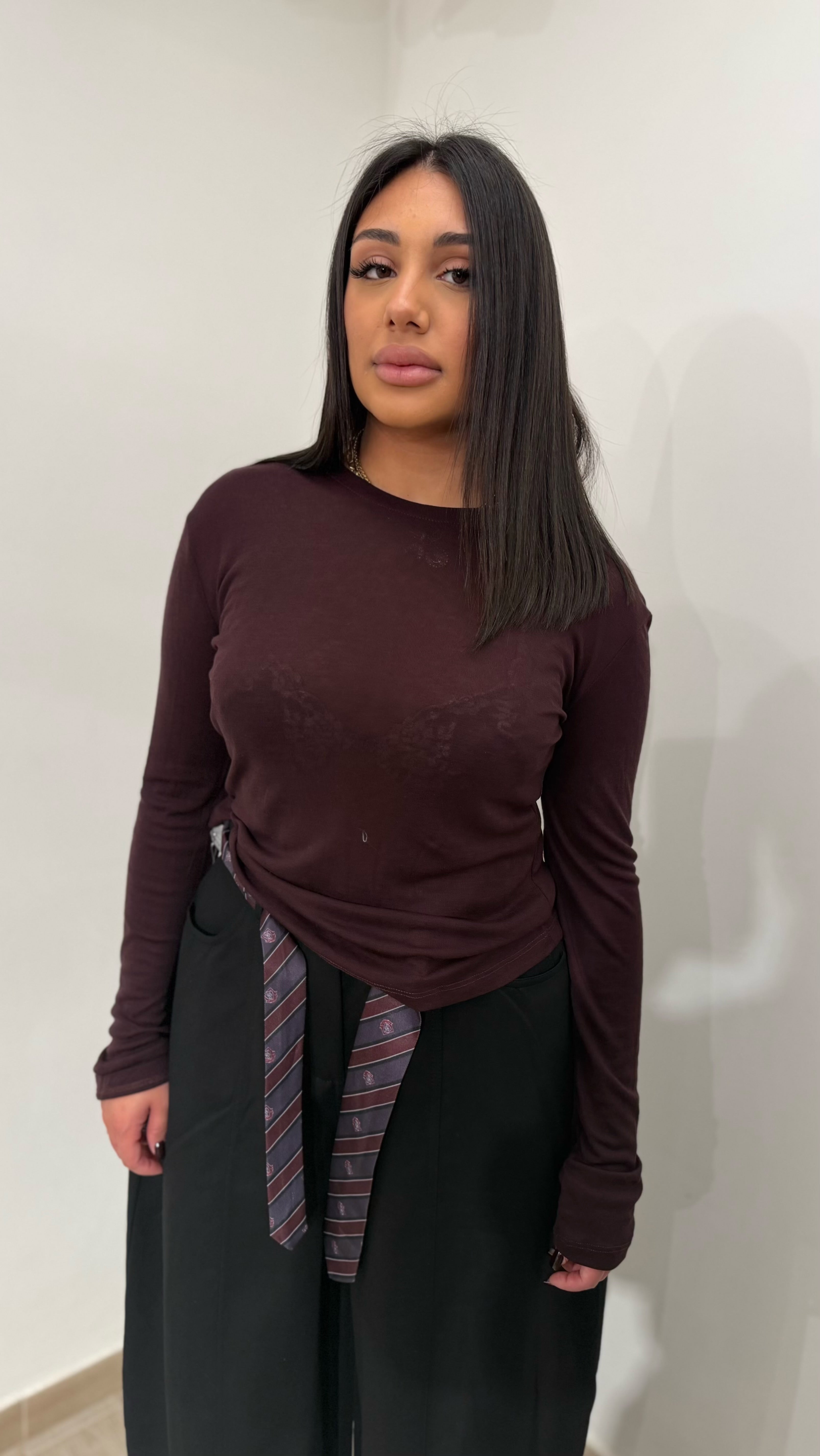 Maglia con trasparenza