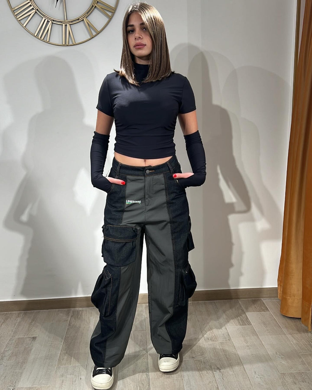 Cargo jeans parachute