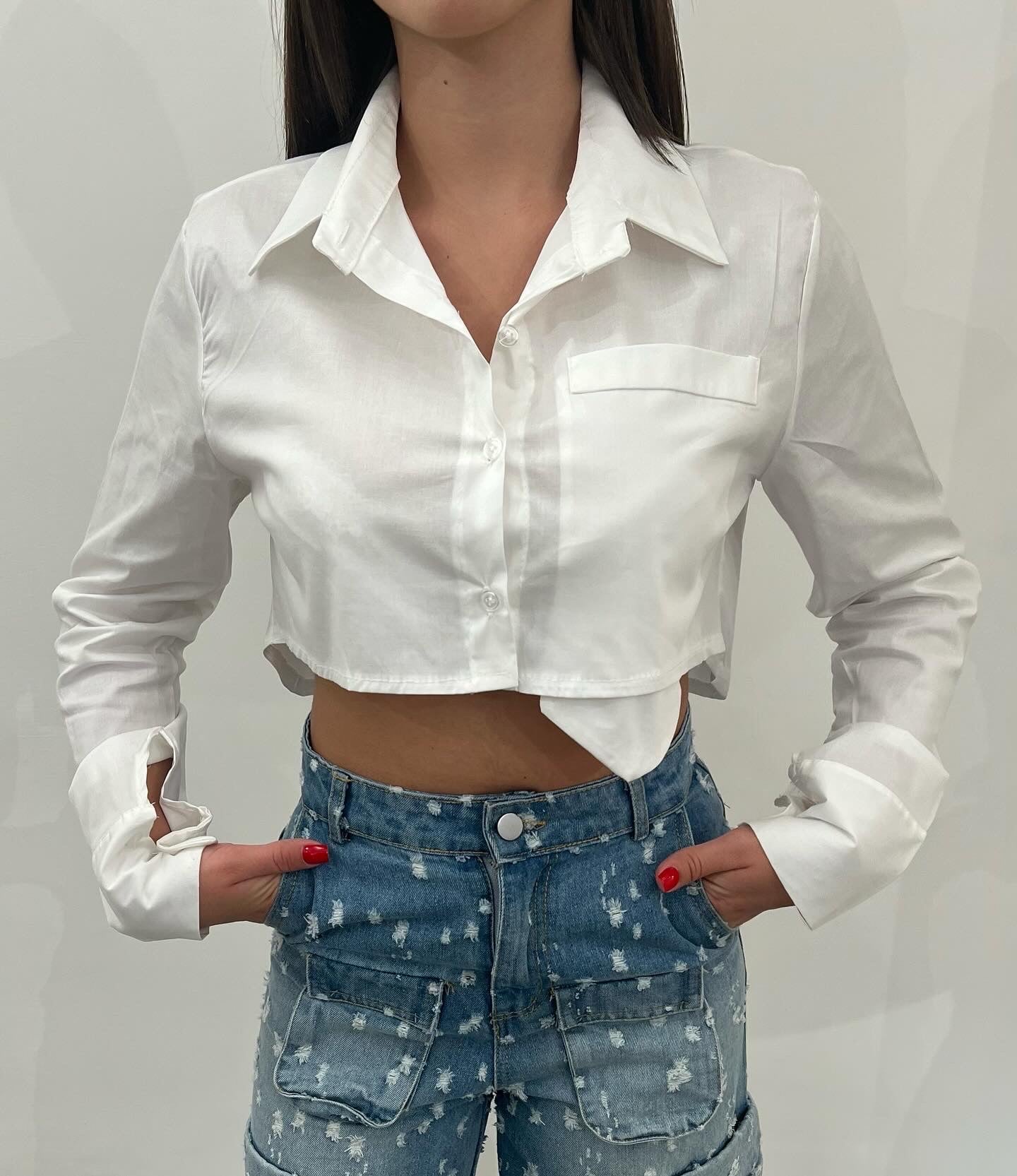 Camicia crop