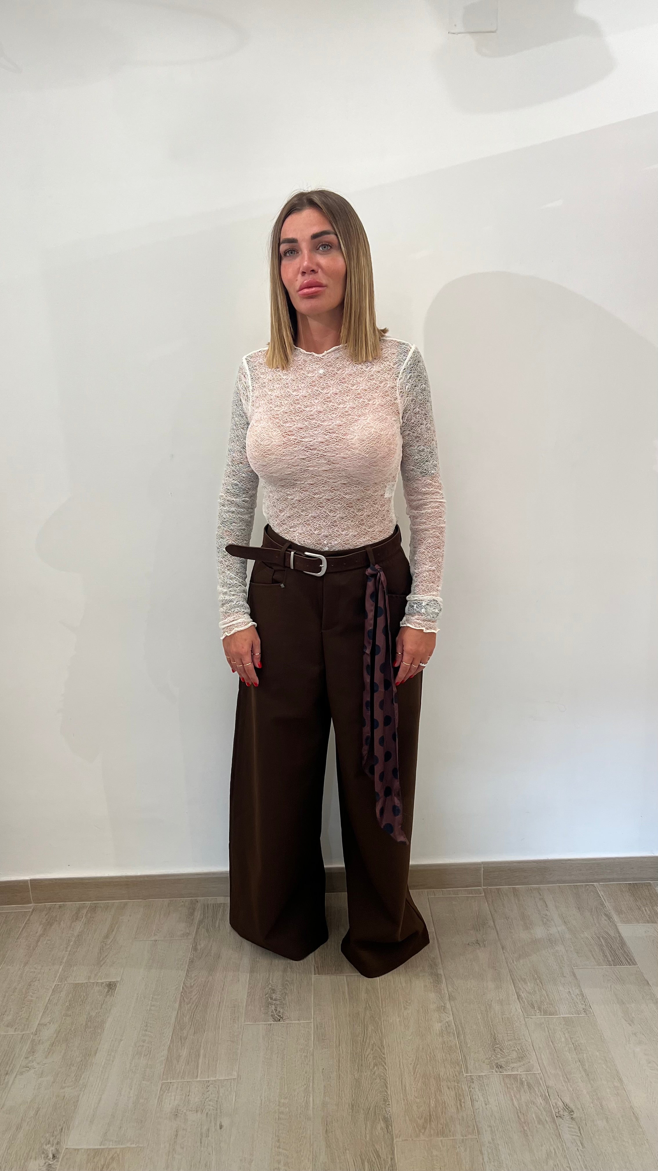 Pantalone Con Foulard