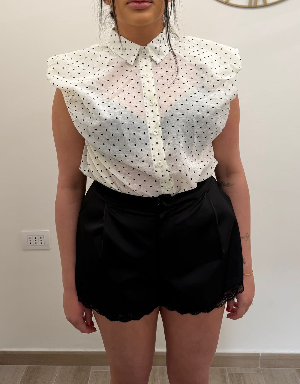 Shorts in seta