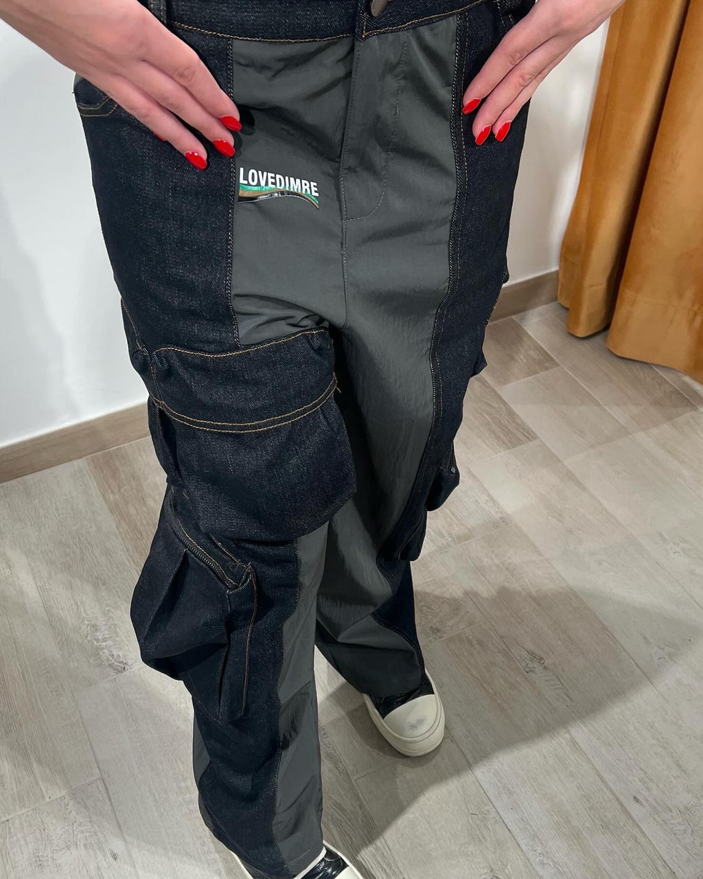 Cargo jeans parachute