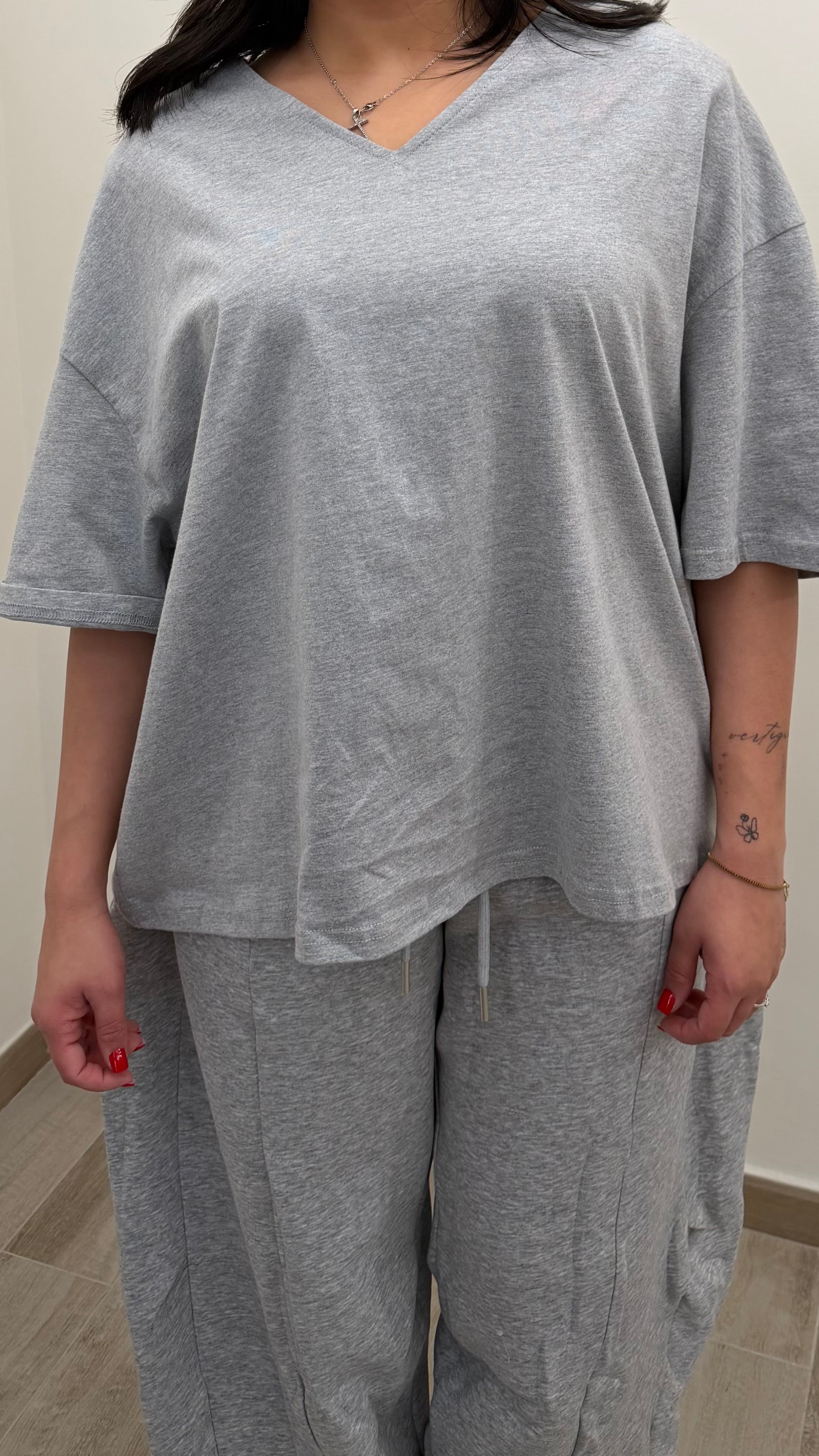 Maglia Con Spallina scollo V