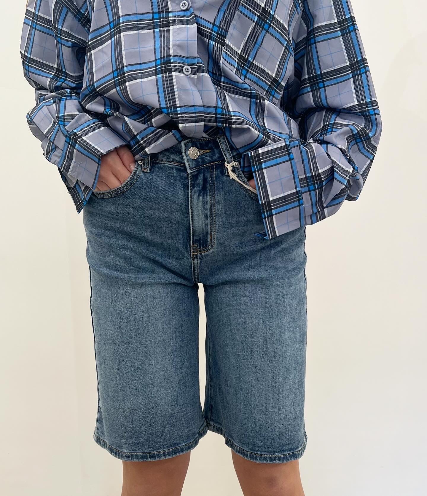 Denim Bermuda