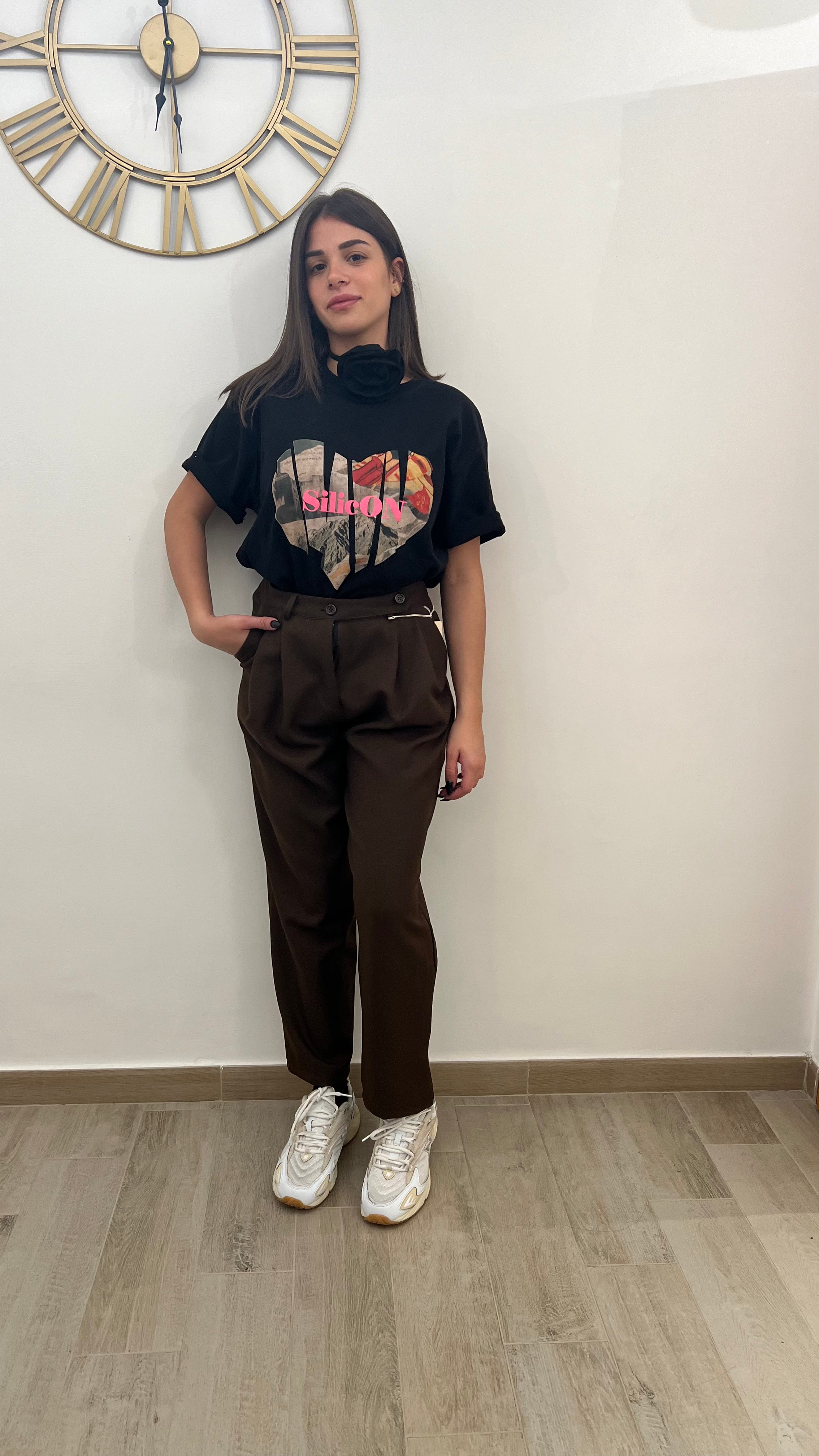T-shirt fiore