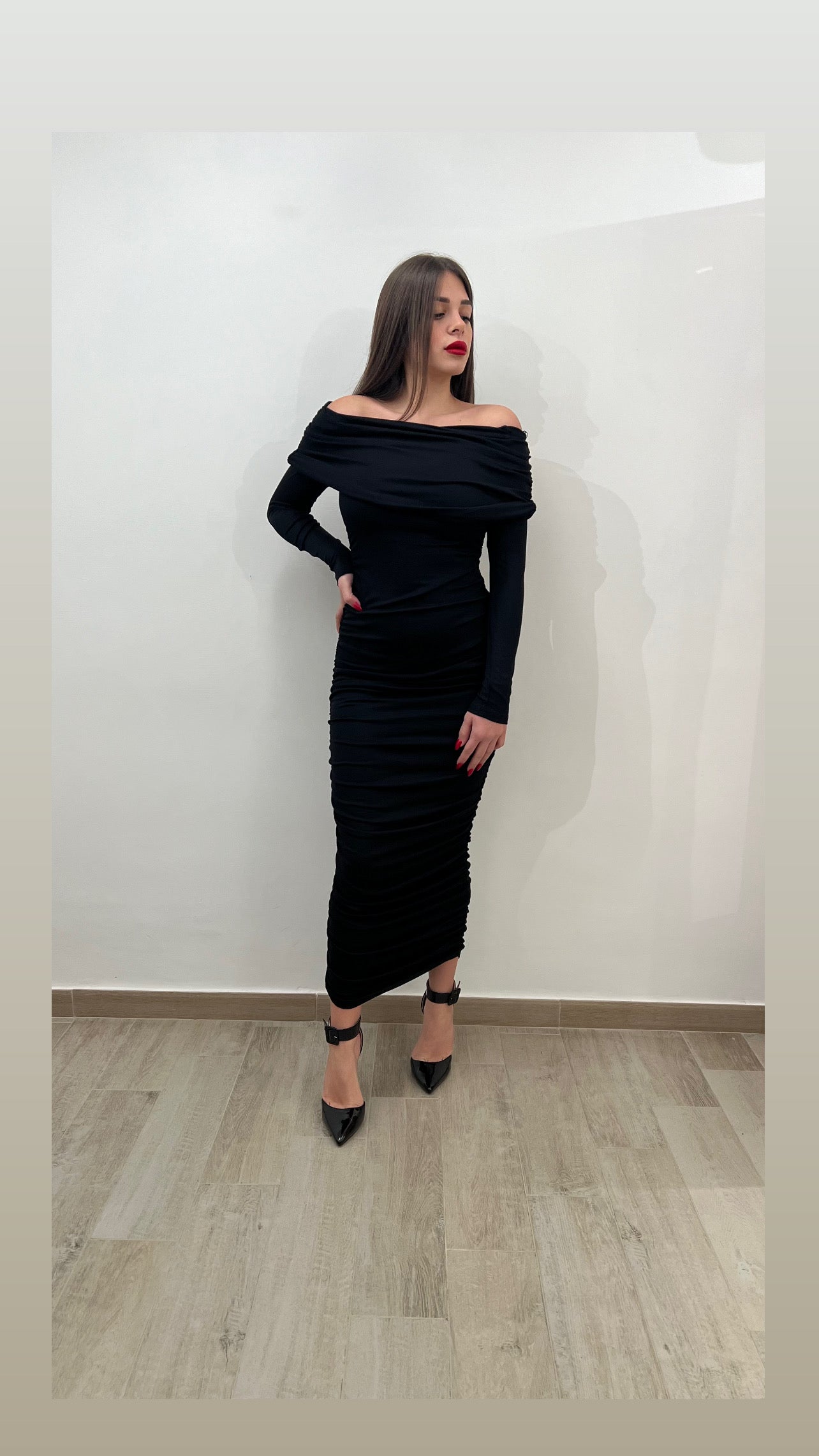 Dress Scollo A Barca