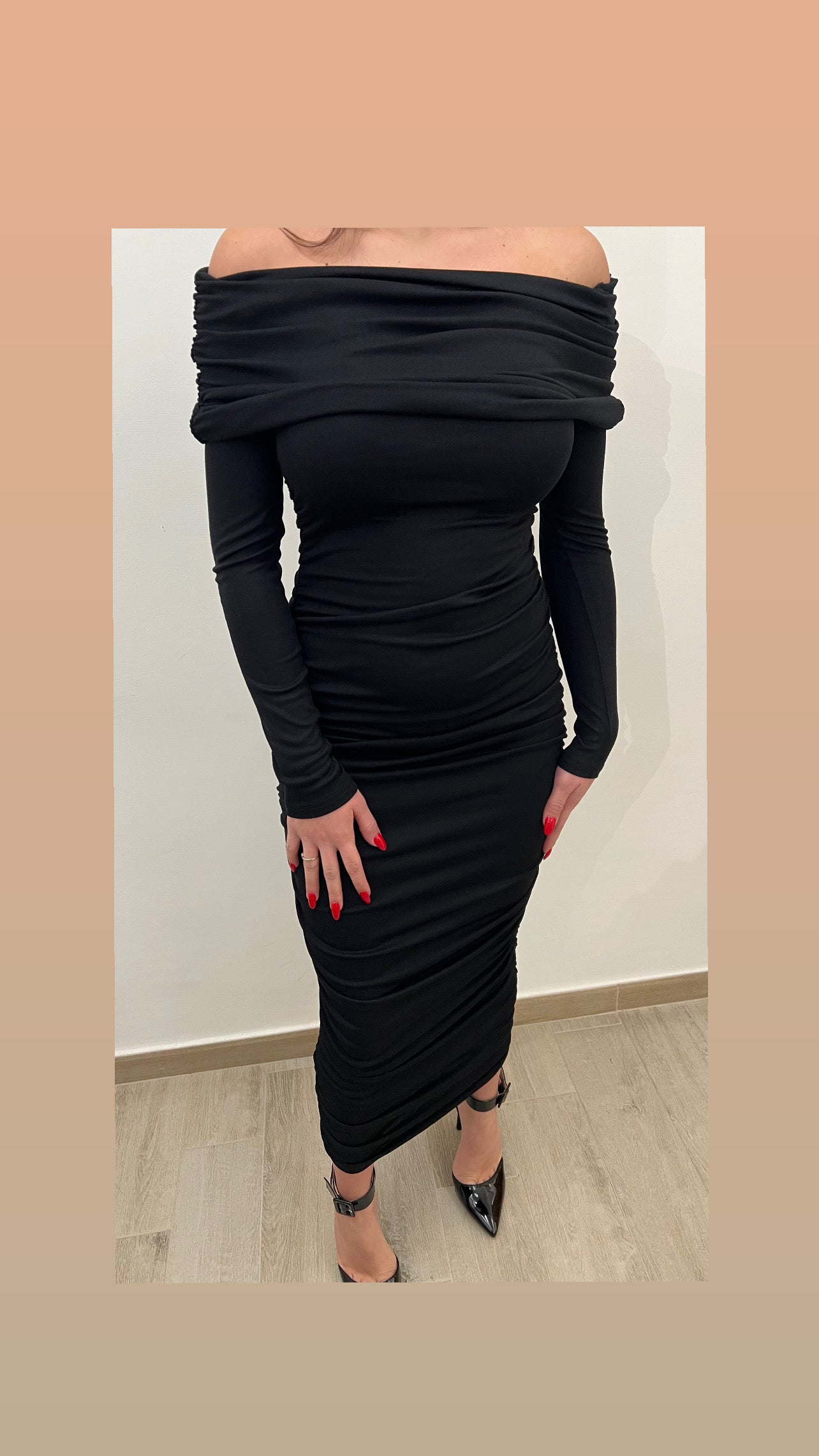 Dress Scollo A Barca